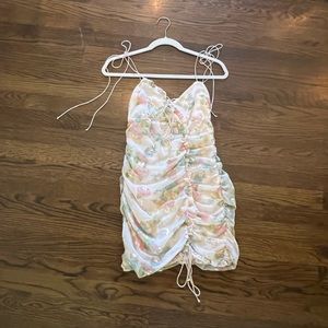 For Love and Lemons pink sequin party dress